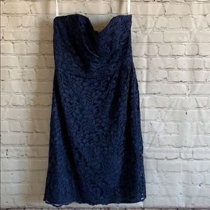 David’s Bridal Strapless Dress